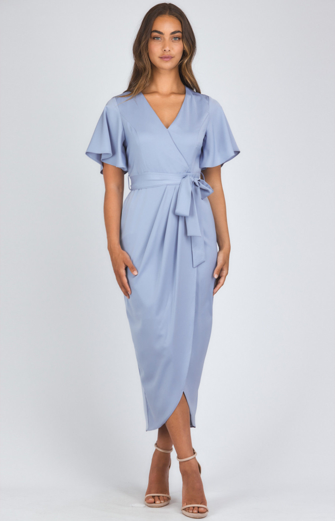 Tulip hem shop midi dress