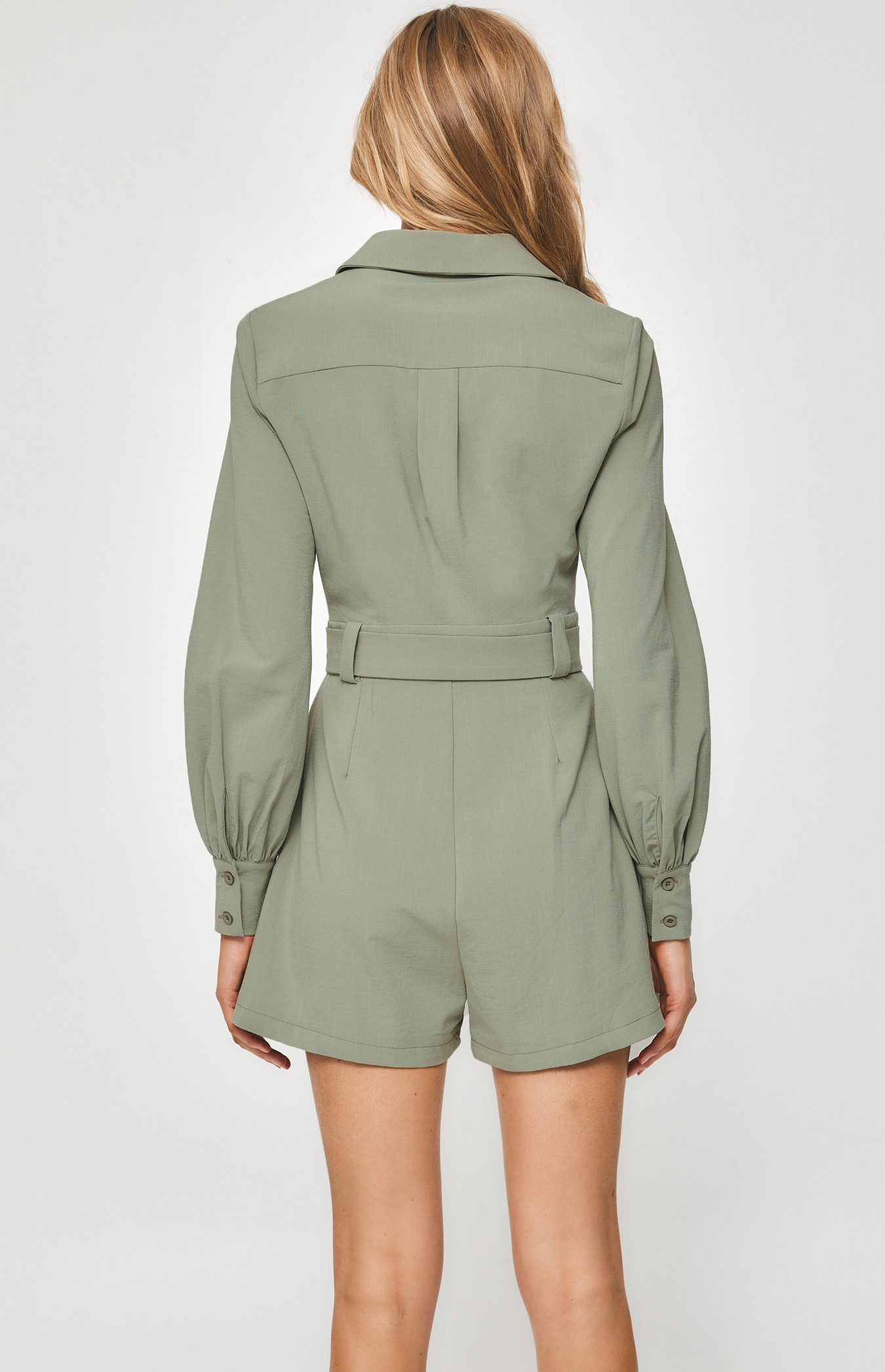 military style playsuit