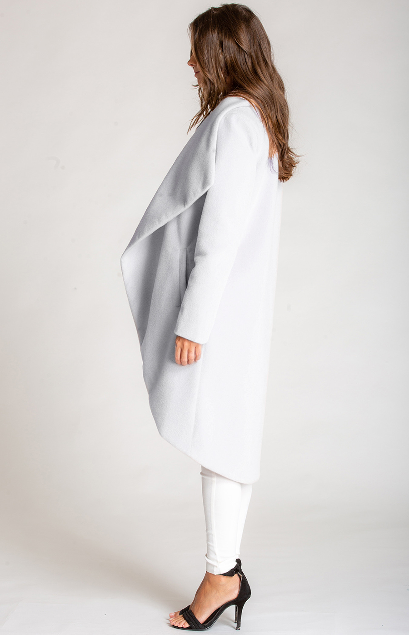 Wallis grey clearance waterfall coat