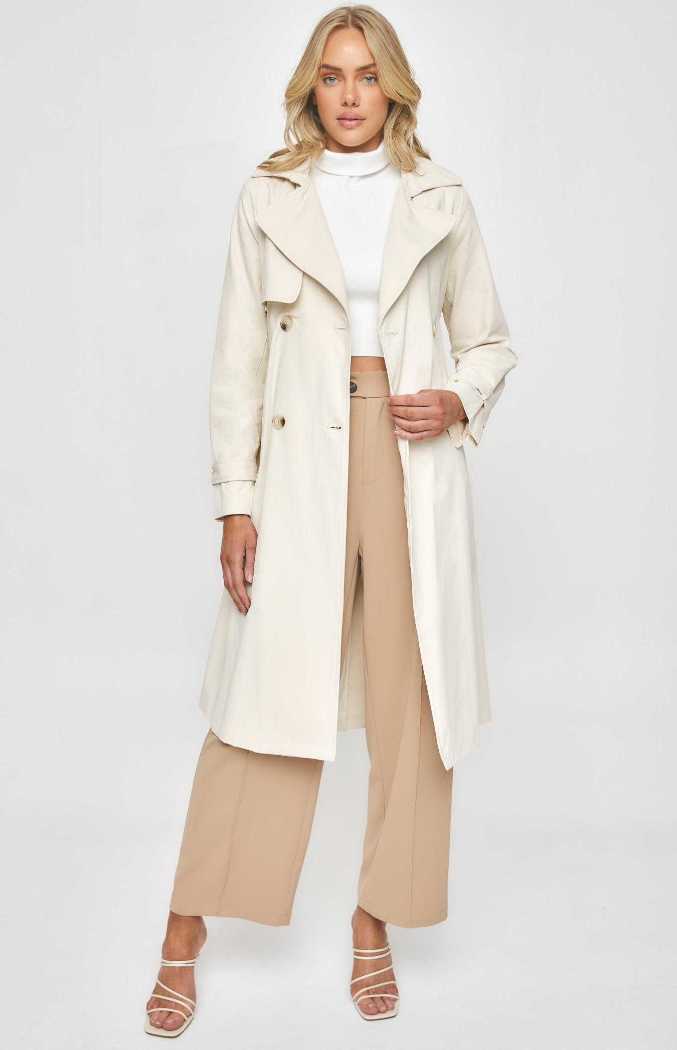 longline mac coat