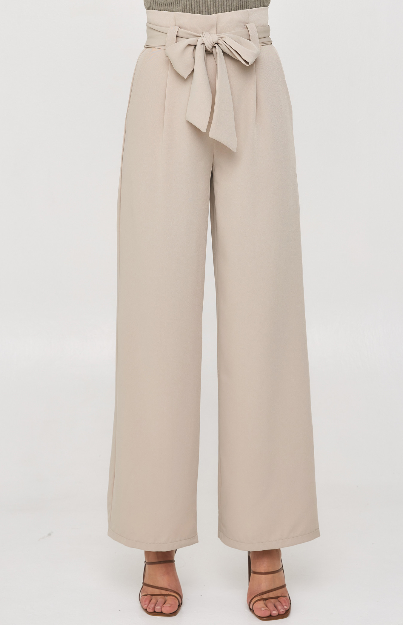 by Anthropologie Women's Blythe Wide Leg Paperbag Trousers in Rust Size US  2 | eBay