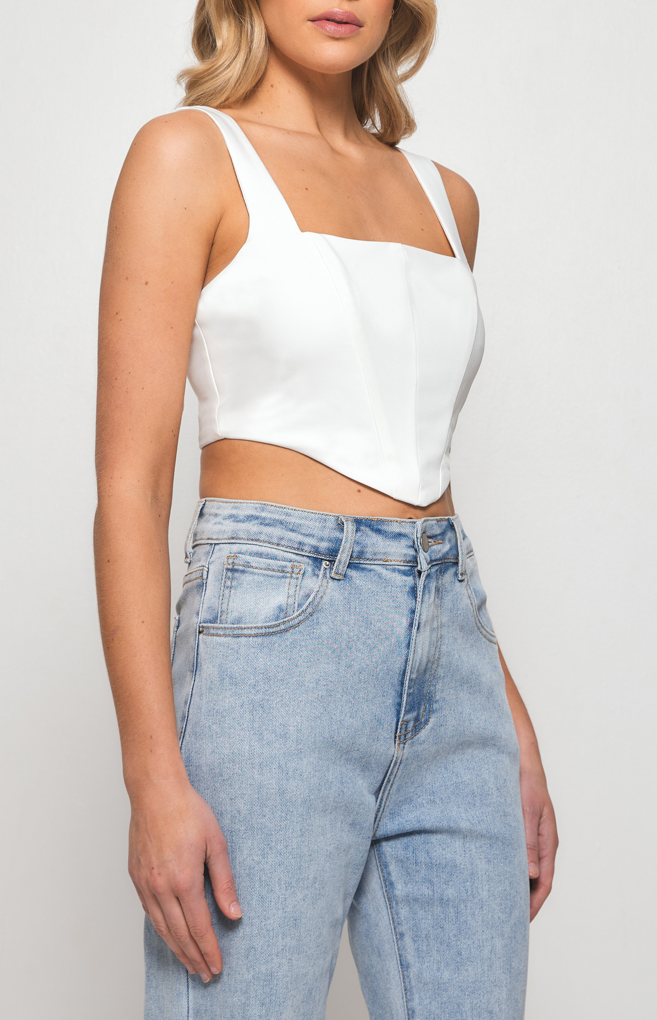Style State Cropped Corset Top 2024, Buy Style State Online